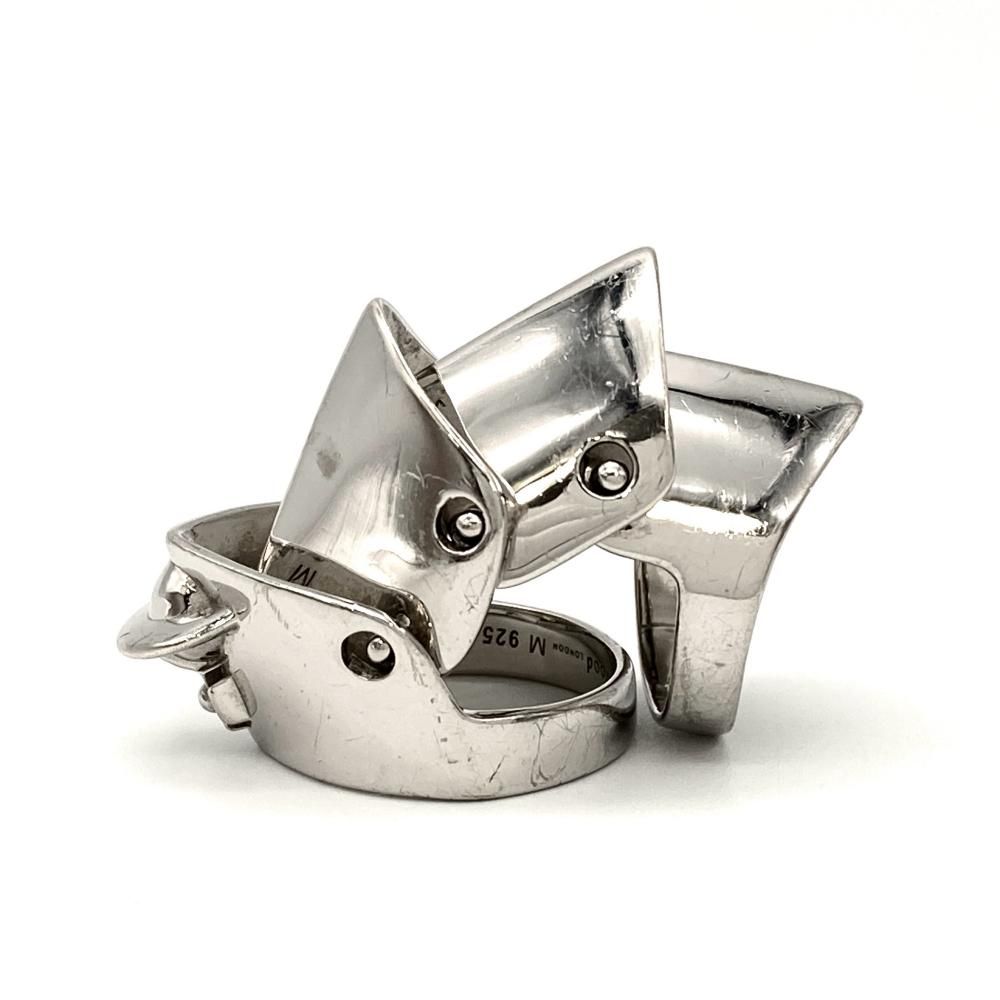 ヴィヴィアン ウエストウッド SCILLY アンティーク調 指輪　M925 ヴィヴィアンウエストウッド 指輪 リング 925刻印 M925 約14号