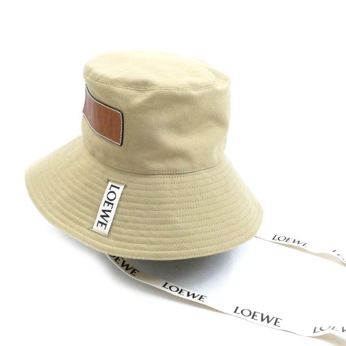 Fisherman hat in canvas Beige - LOEWE