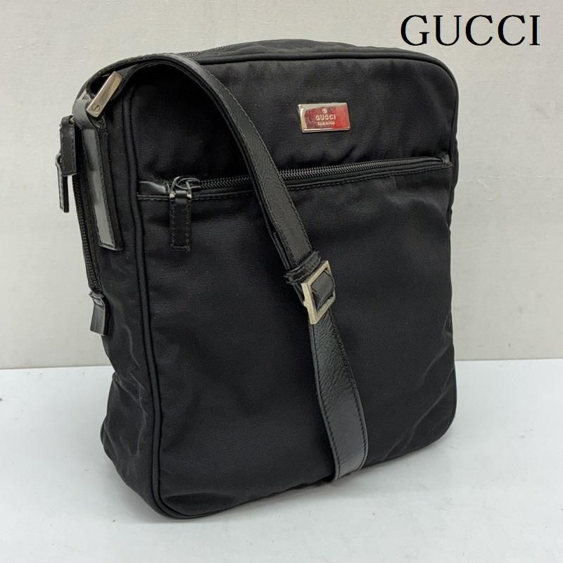 美品】グッチ ショルダーバッグ 2way メッセンジャー ナイロン