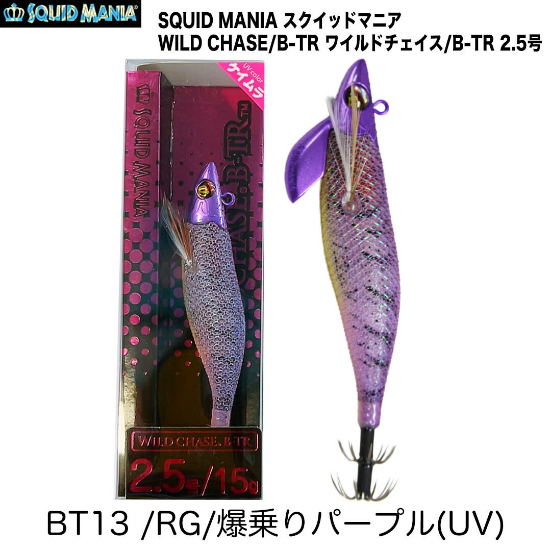 スクイッドマニアTR2.5 SQUID MANIA スクイッドマニア WILD CHASE/B-TR ワイルド