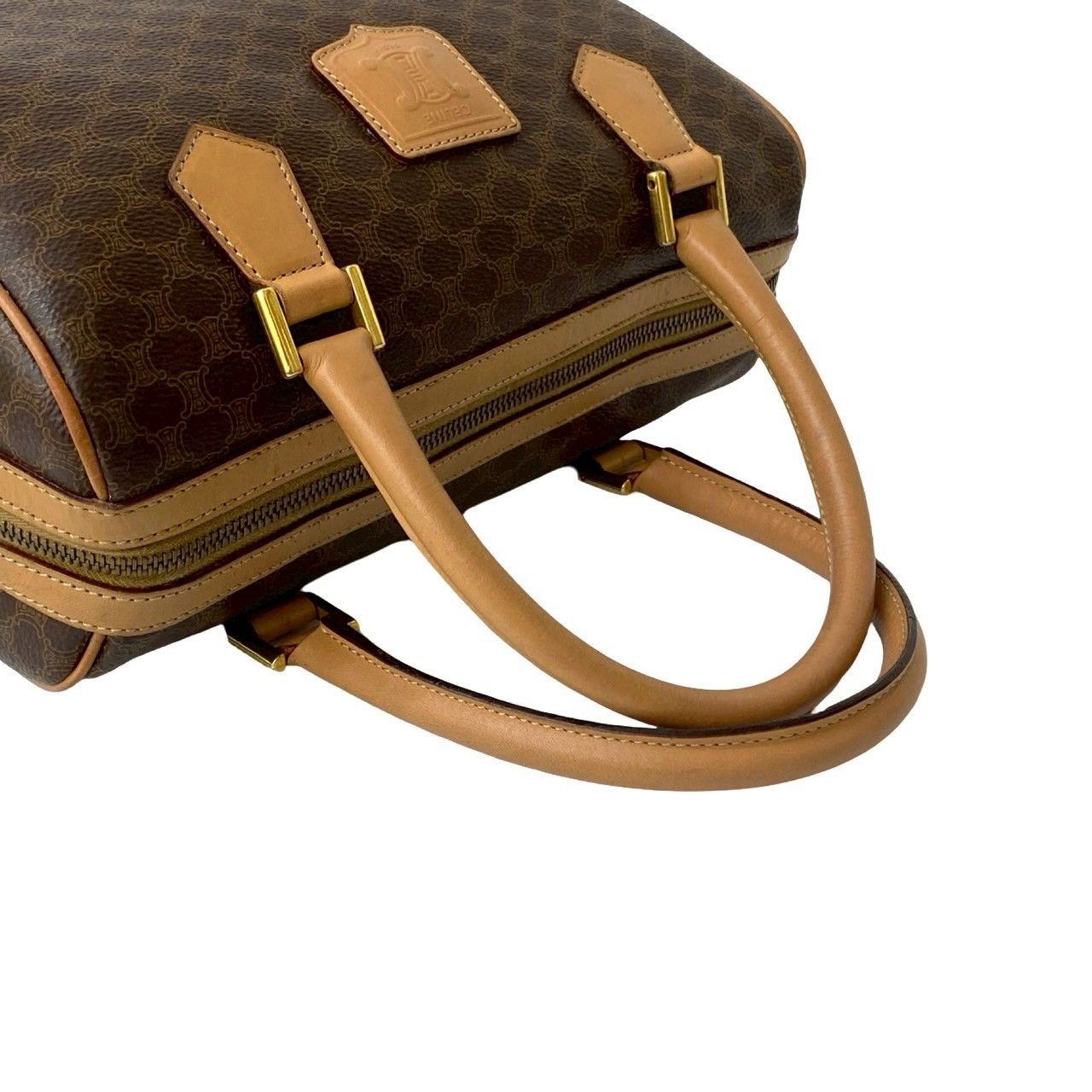 極 美品 CELINE セリーヌ マカダム ブラゾン トリオンフ 柄