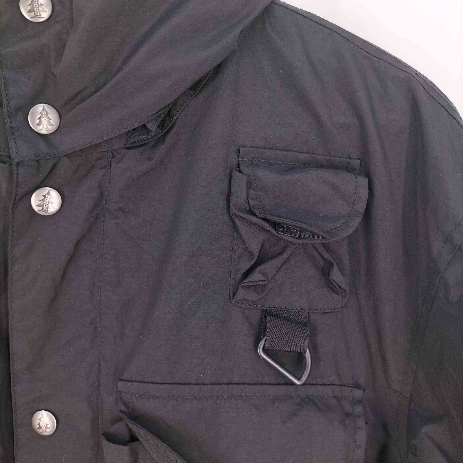 ウッズカナダ woods canada ナイロン フィッシングジャケット