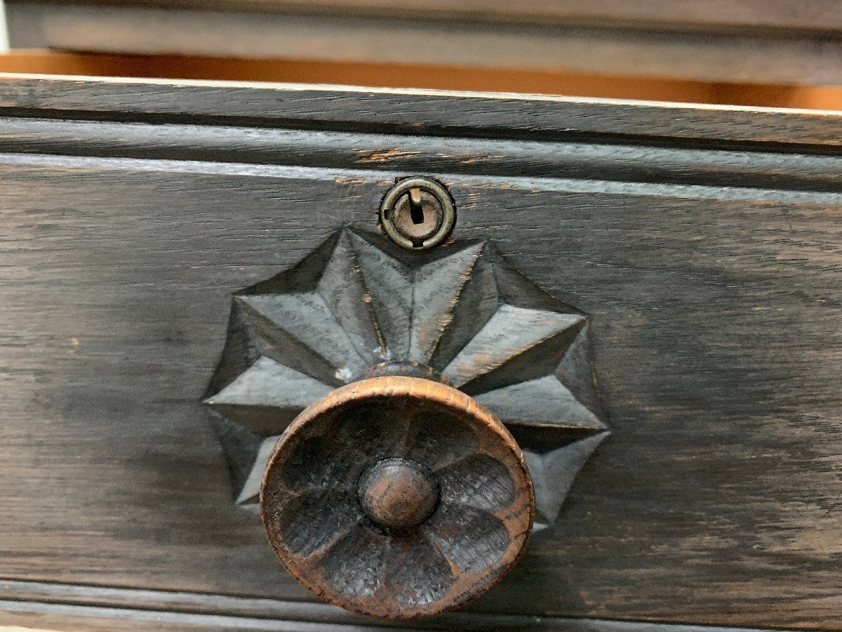 永田良介商店 神戸家具 木製チェスト たんす　13引き出し r-058642-02.jpg