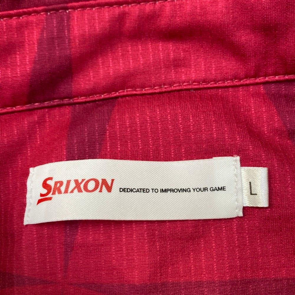 サイズ：L SRIXON スリクソン ×LEXUS 2024年モデル 半袖ポロシャツ 総