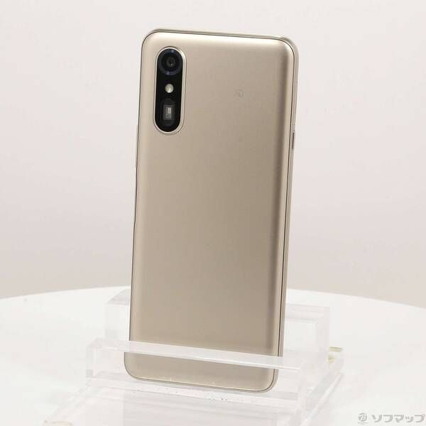 品〕 らくらくスマートフォン a 64GB ゴールド A401FC Y!mobile【258