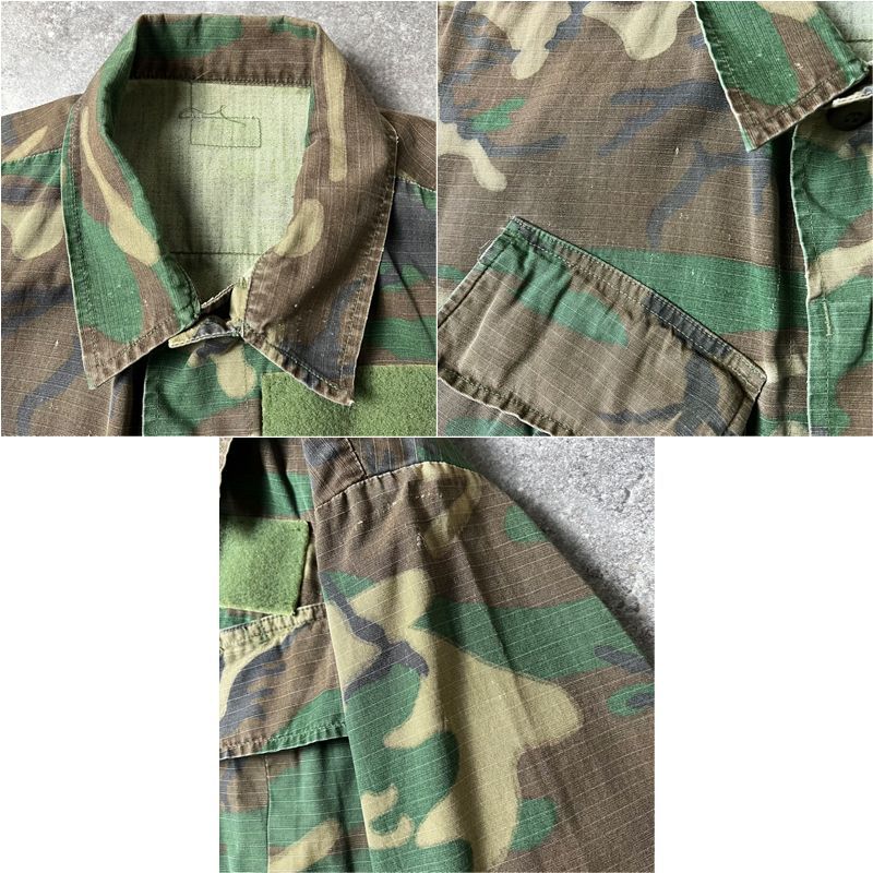 70s ビンテージ ミリタリー 米軍実物 ファティーグ ERDL 迷彩柄 70s 70年代 ERDL迷彩 アメリカ軍 米軍 ミリタリー カモ柄 迷彩 陸軍