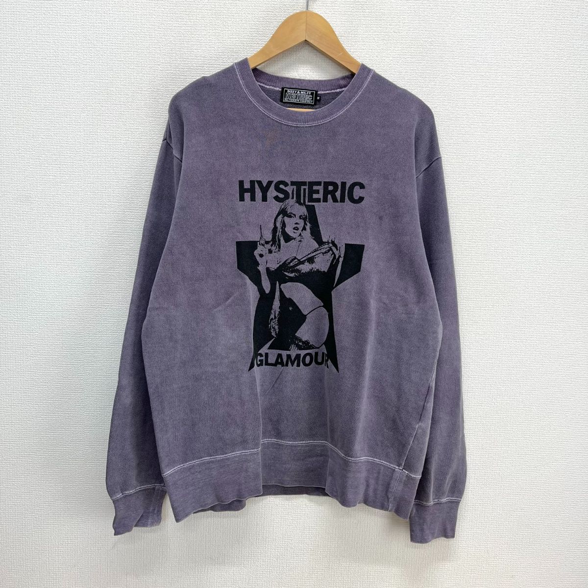 00s HYSTERIC GLAMOUR 両面プリント スウェット トレーナー HYSTERIC GLAMOUR ヒステリックグラマー 02213CS07 YES YES YES