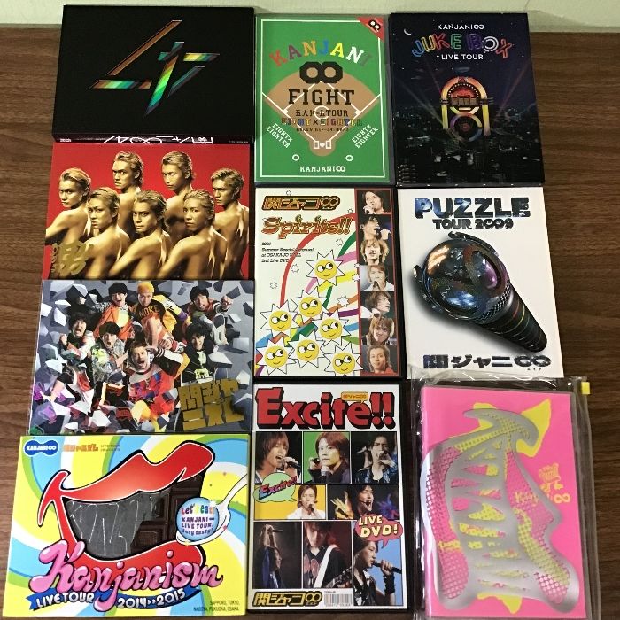 【レア商品あり！】関ジャニ∞DVD・Blu-ray 17セット SUPER EIGHTアプリ 専用サイト