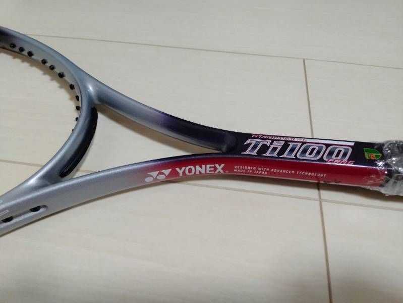 【2本セット　未使用品】ヨネックス 軟式 テニスラケット Ti100 Long 2本セット 未使用品】ヨネックス 軟式 テニスラケット Ti100 Long 2本
