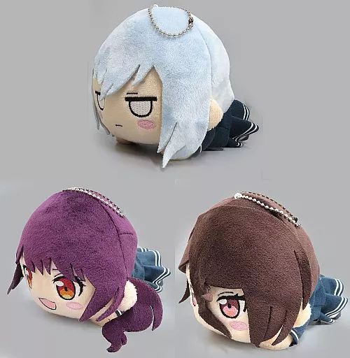 中古】ぬいぐるみ 全3種セット 寝そべりモアプラスぬいぐるみ”3