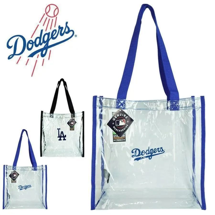 クリアトートバッグMLBロサンゼルスドジャースオフィシャル公式DODGERS