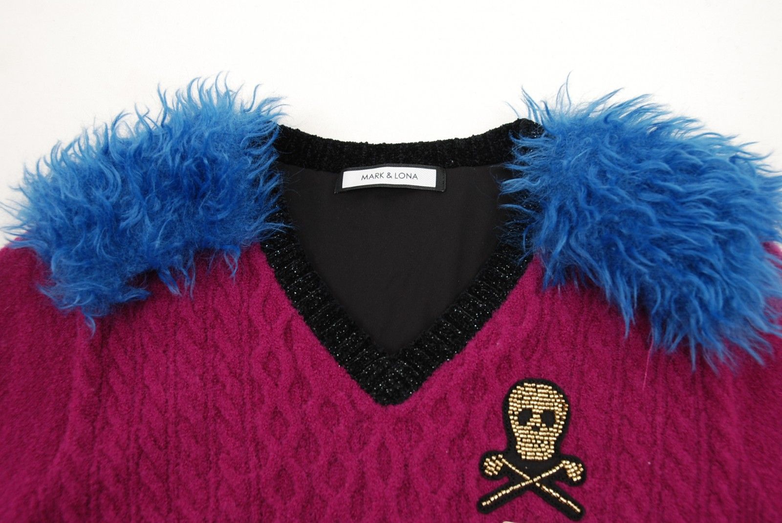 中古 レディース マークアンドロナ MARK&LONA セーター 36(S) 紫