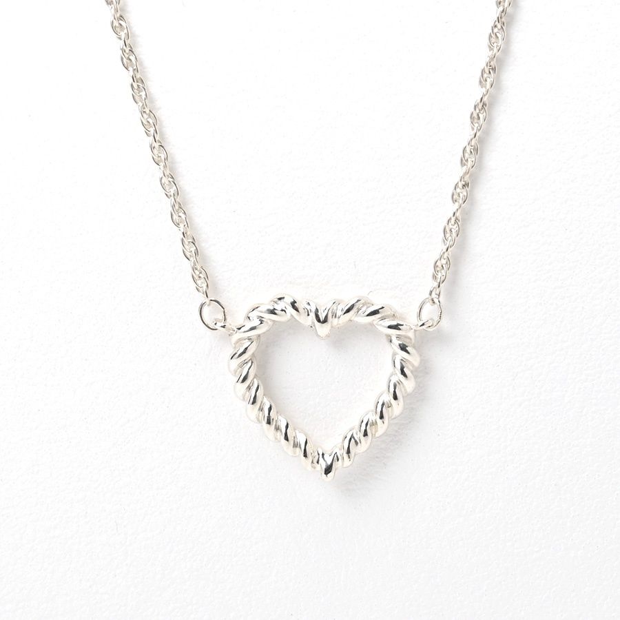 ティファニー / TIFFANY ツイストハート ネックレス Sv.925 49.5cm 