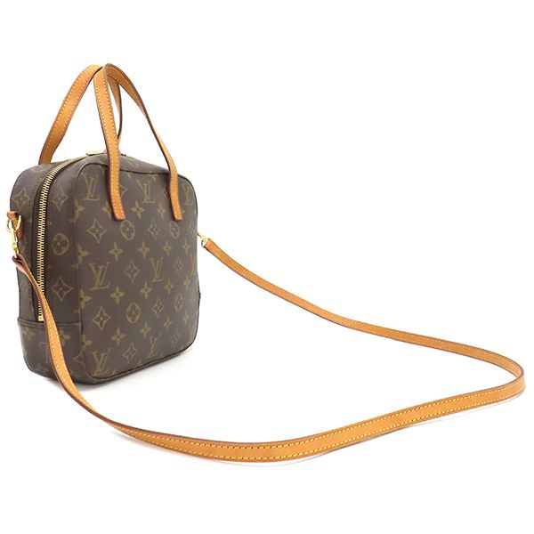 ルイヴィトン LOUIS VUITTON 2WAYバッグ スポンティーニ モノグラムキャンバス モノグラム ゴールド金具 茶 ショルダー M47500 AR0072