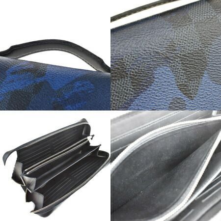 【美品】ルイヴィトン ジッピーXL ダミエ コバルト カモフラージュ 長財布 ✨希少✨ ルイヴィトン ジッピーXL ダミエ コバルト カモフラージュ 長