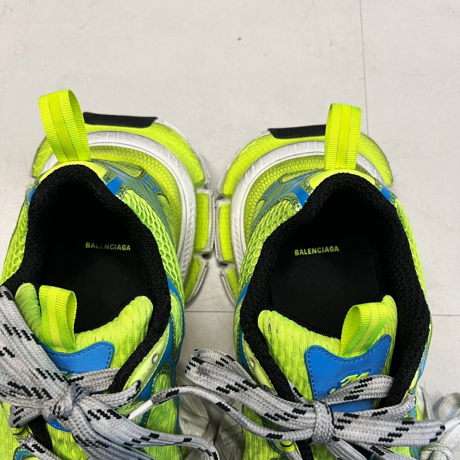 BALENCIAGA バレンシアガ 3XL Sneakers in Fluo Yellow BALENCIAGA バレンシアガ 3XL Sneakers in Fluo Yellow