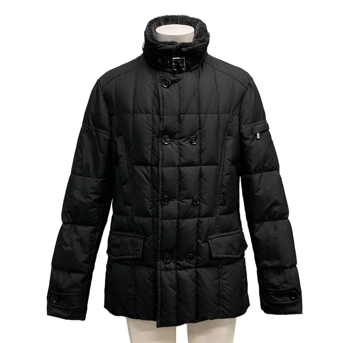 MOORER ムーレー ダウンジャケット サイズ48 XL メンズ - 黒 冬物 ダウン