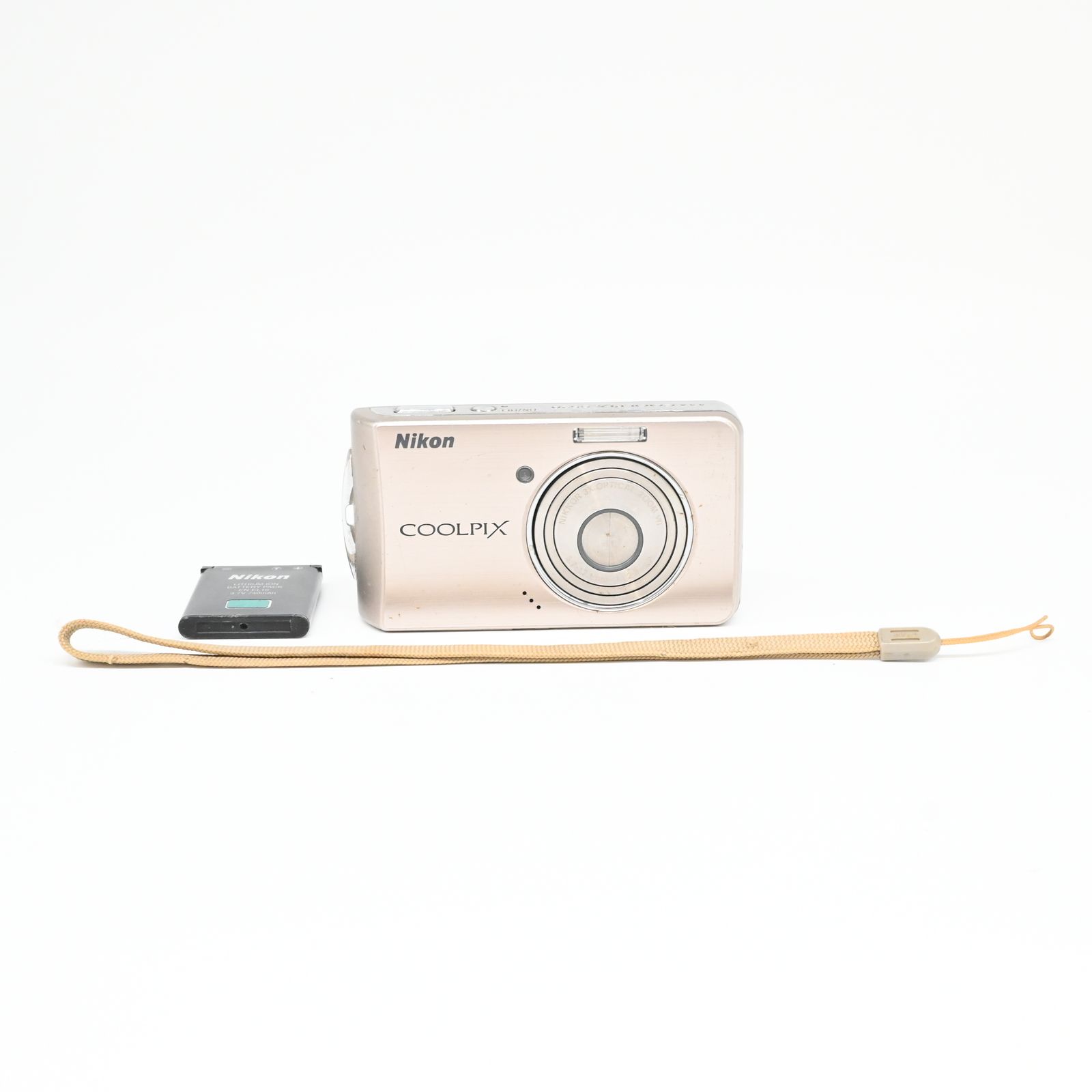 難有品】Nikon デジタルカメラ COOLPIX S520 ライトブロンズ