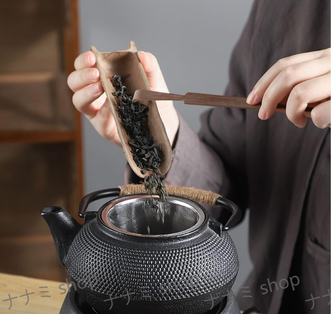 鋳鉄 鉄 急須 職人手作り鉄瓶やかん提梁壺 茶壺 水壷 煮茶壷 茶道具