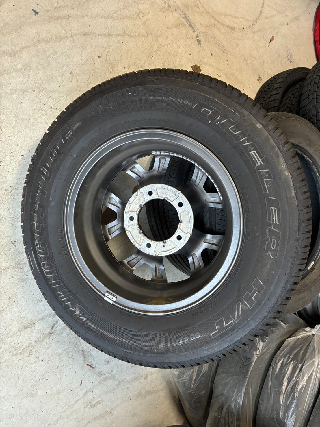 ジムニーシエラ 純正15インチアルミホイール