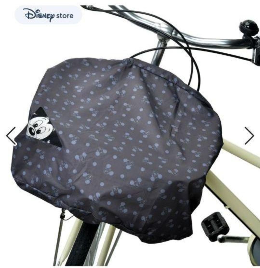 メルカリshops 自転車カゴ バック用レインカバー ミッキー ディズニー 新品未開封 匿名無料配送