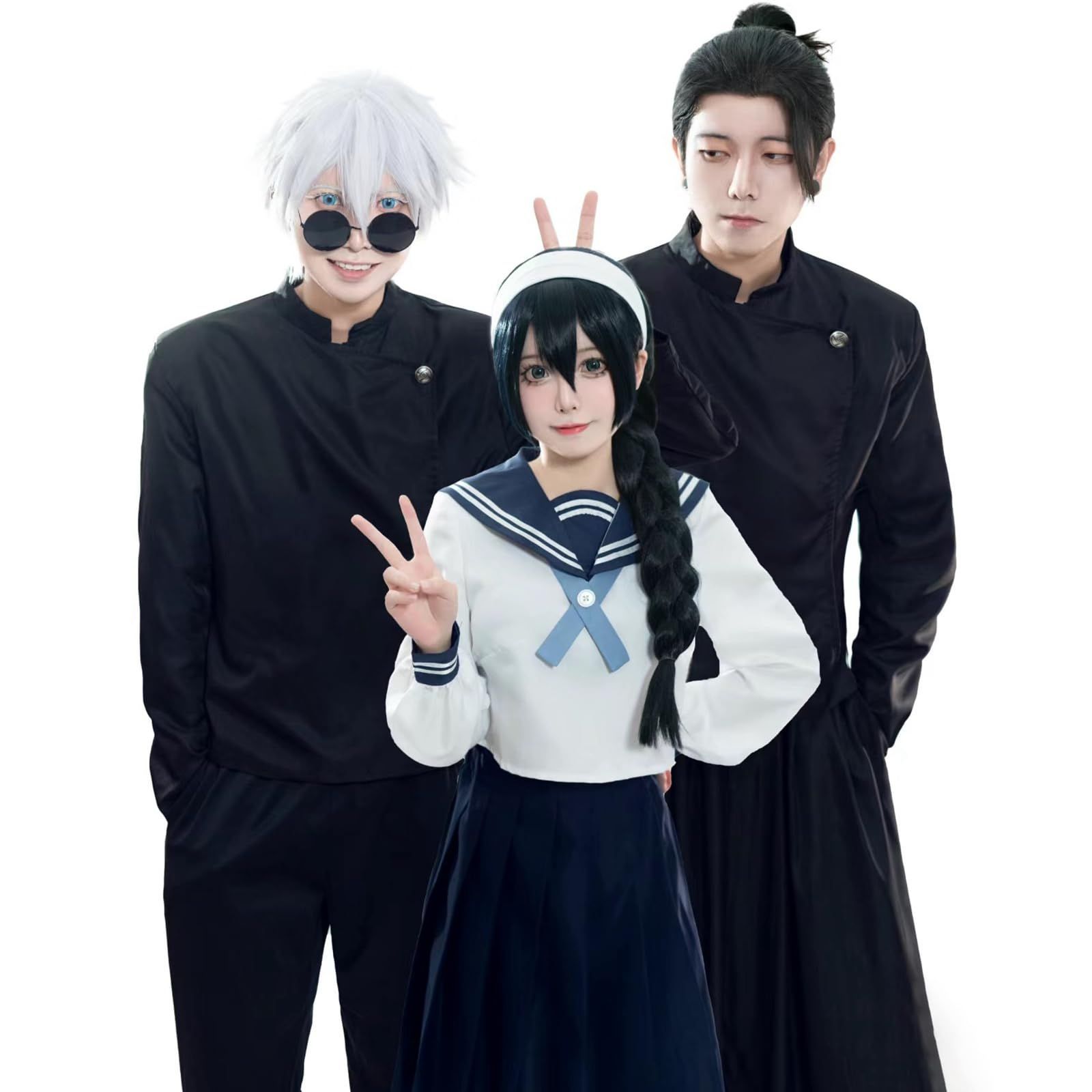 呪術廻戦 夏油傑コスプレウィッグ付き 呪術廻戦 夏油傑コスプレ