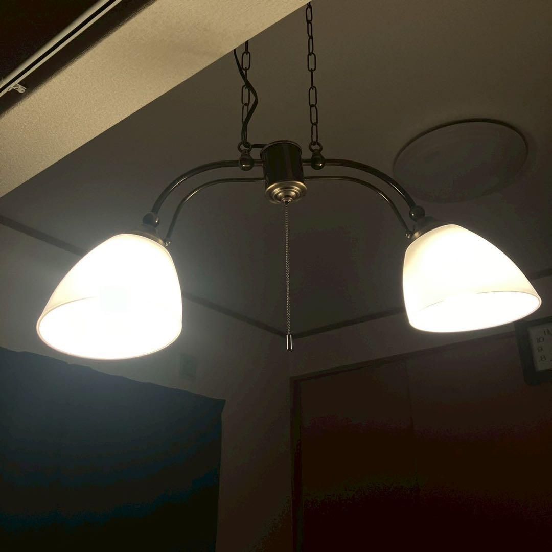 ナショナル シャンデリア 2灯 天井照明 レトロ アンティーク ナショナル シャンデリア 2灯 天井照明 レトロ アンティーク - メルカリ