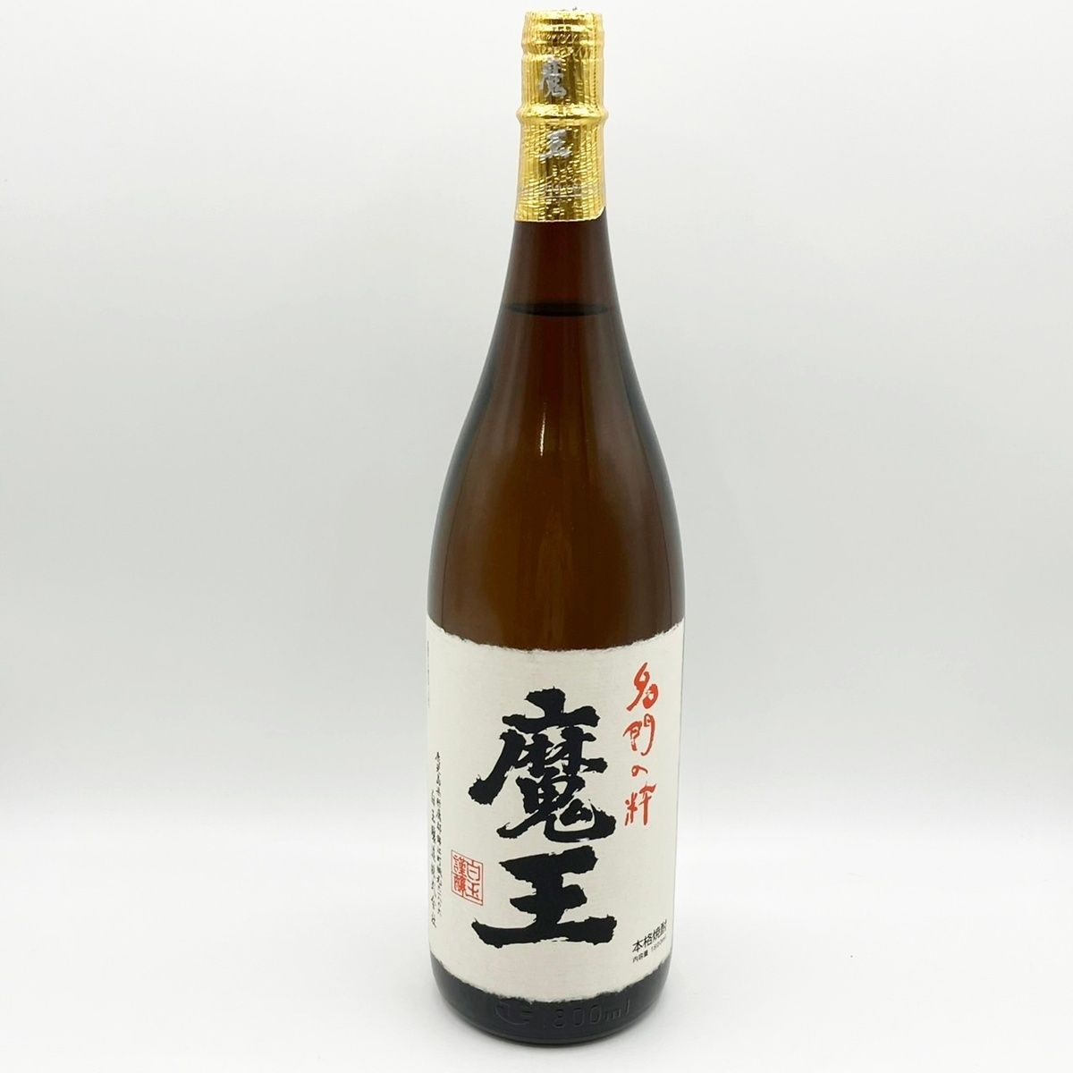 山口県限定配送 本格芋焼酎 魔王 1800ml 25度 白玉醸造 詰め日