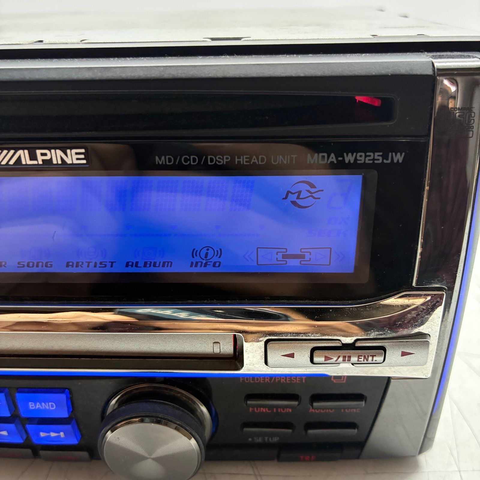 完動品】アルパイン ALPINE MDA-W925JW 2DIN カーオーディオ