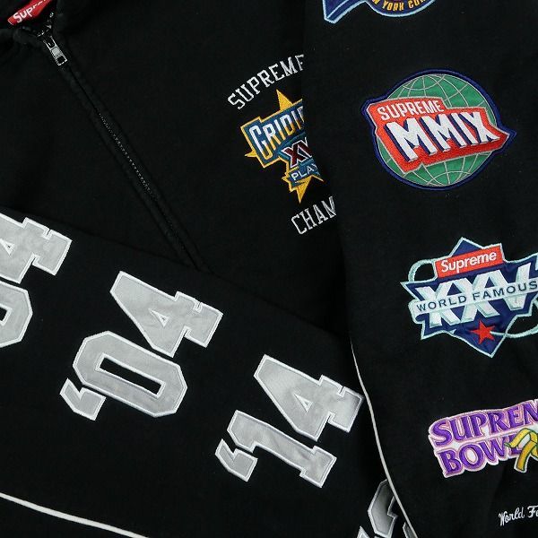 【激レア】SUPREME シュプリーム　Pコート　ペイズリー　黒　完売モデル Size【XL】 SUPREME シュプリーム 25SS Playoffs Zip Up Hooded
