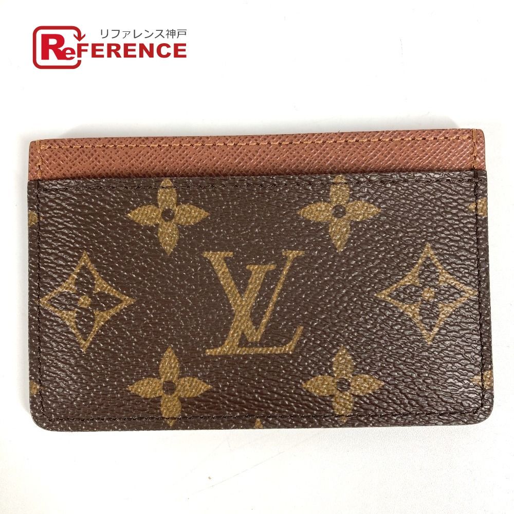 LOUIS VUITTON ルイヴィトン カードケース カードケース ポルト カルト･サーンプル M61733 モノグラムキャンバス アルマニャック ブラウン