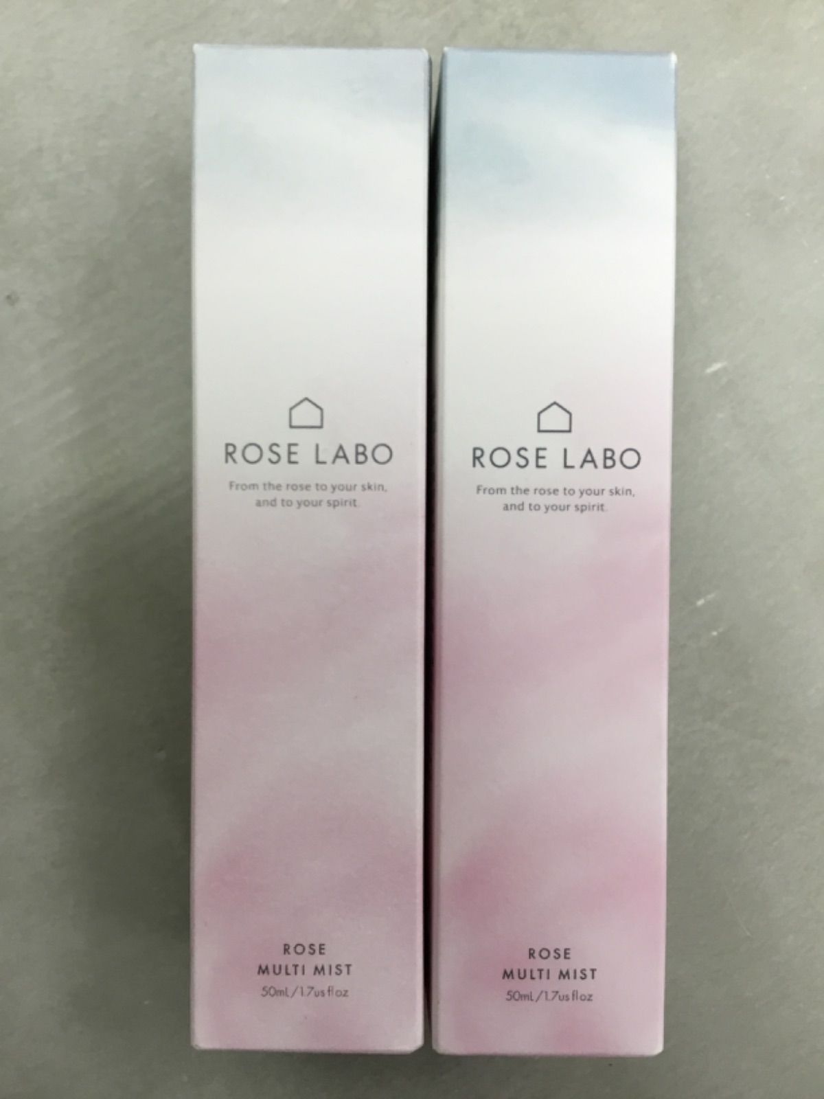D1002 ROSE LABO ローズマルチミスト 2層式化粧水 50ml 2本セット