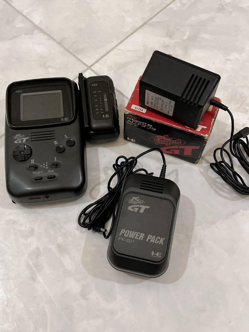 NEC PCエンジンGT PI-TG6 TVチューナー PI-AD11 パワーパック PK-001 ACアダプタ PAD-121 現状品