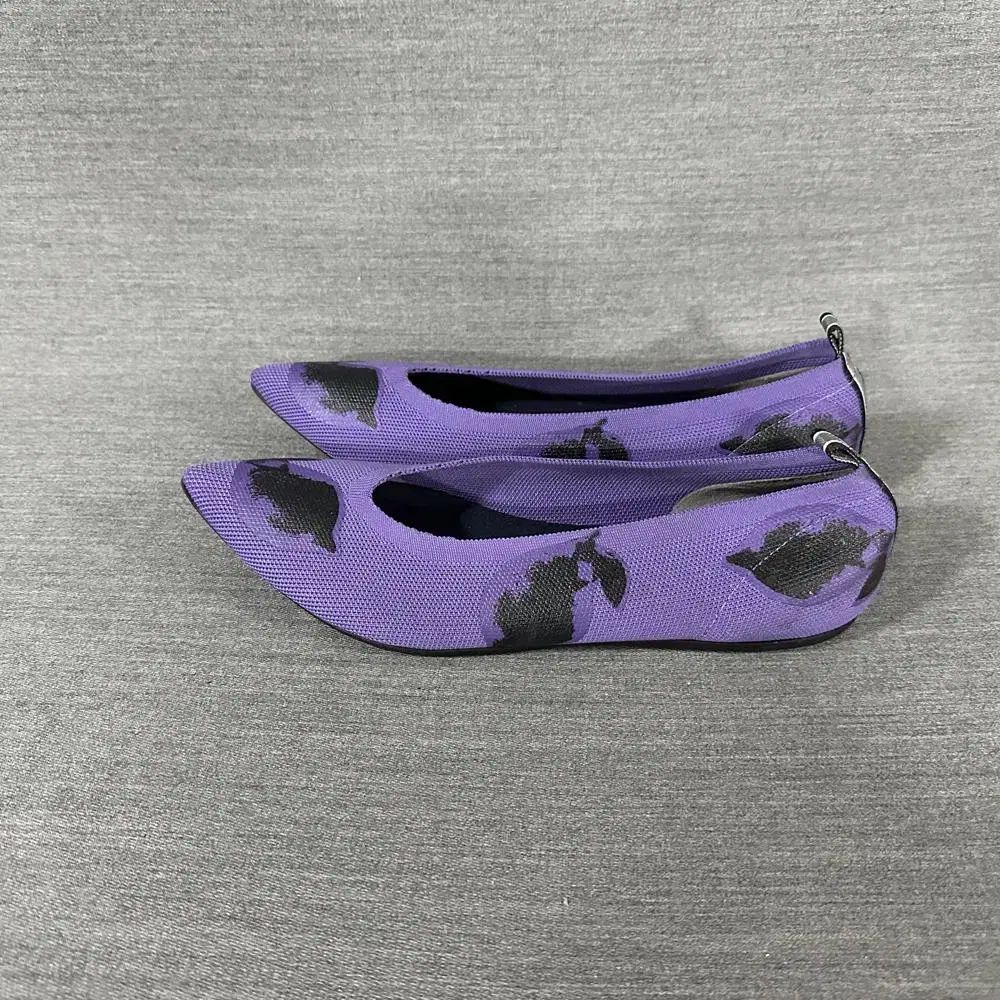 NODOKNITS ニット フラットシューズ レディース 245mm s845 ベストコンディション