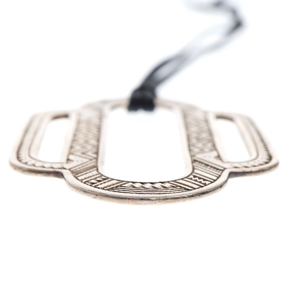 HERMES (エルメス) トゥアレグ ネックレス シルバー/ブラック - メルカリ