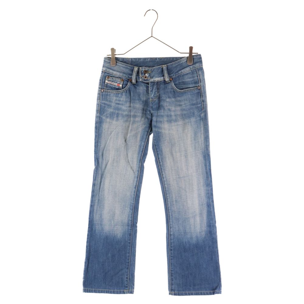 DIESEL(ディーゼル) 加工デニムパンツ　ケミカルウォッシュ　立体加工　古着 DIESEL ディーゼル ジーンズ デニム パンツ メンズ ストーン