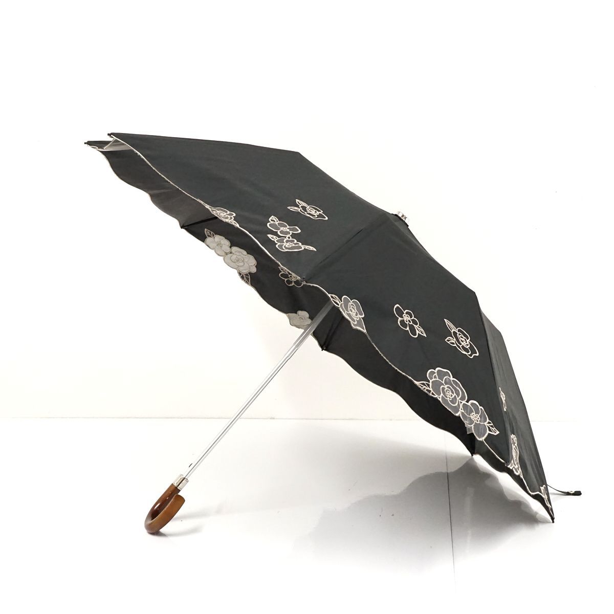 折たたみ日傘 NINA RICCI ニナリッチ USED品 東レサマーシールドLi 折たたみ日傘 NINA RICCI ニナリッチ USED品 東レサマーシールドLi