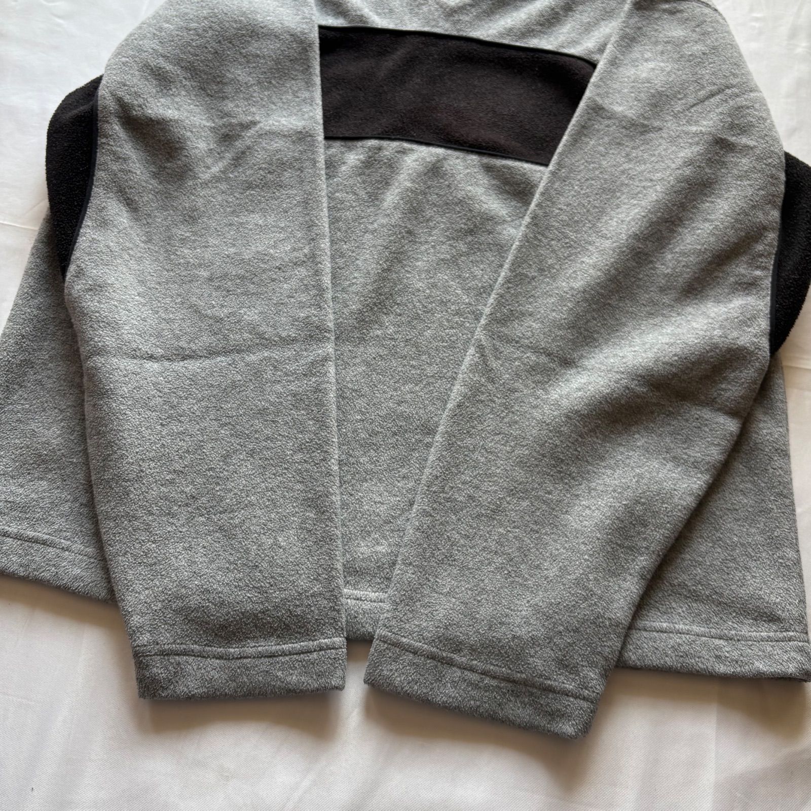 90-00s GAP V-Neck Design Fleece Shirt ギャップ Vネックデザイン 