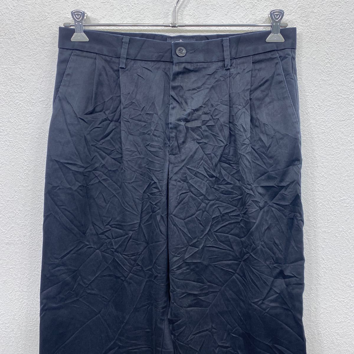 DOCKERS チノパンツ W32 ドッカーズ クラシックフィット タック入り