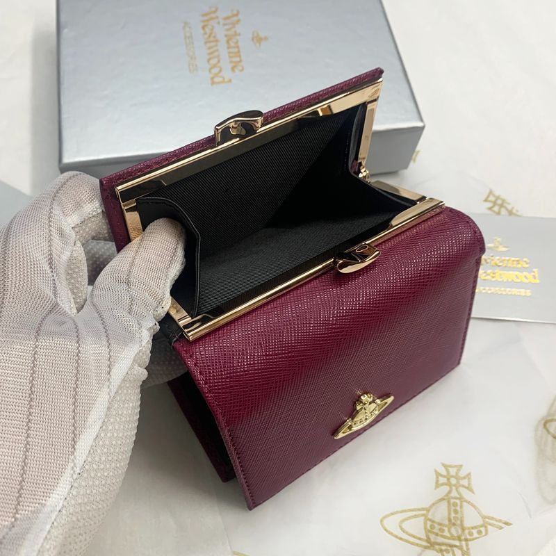Vivienne Westwood 三つ折財布 がま口 Vivienne Westwood - ヴィヴィアン ウエストウッド VIVIENNE