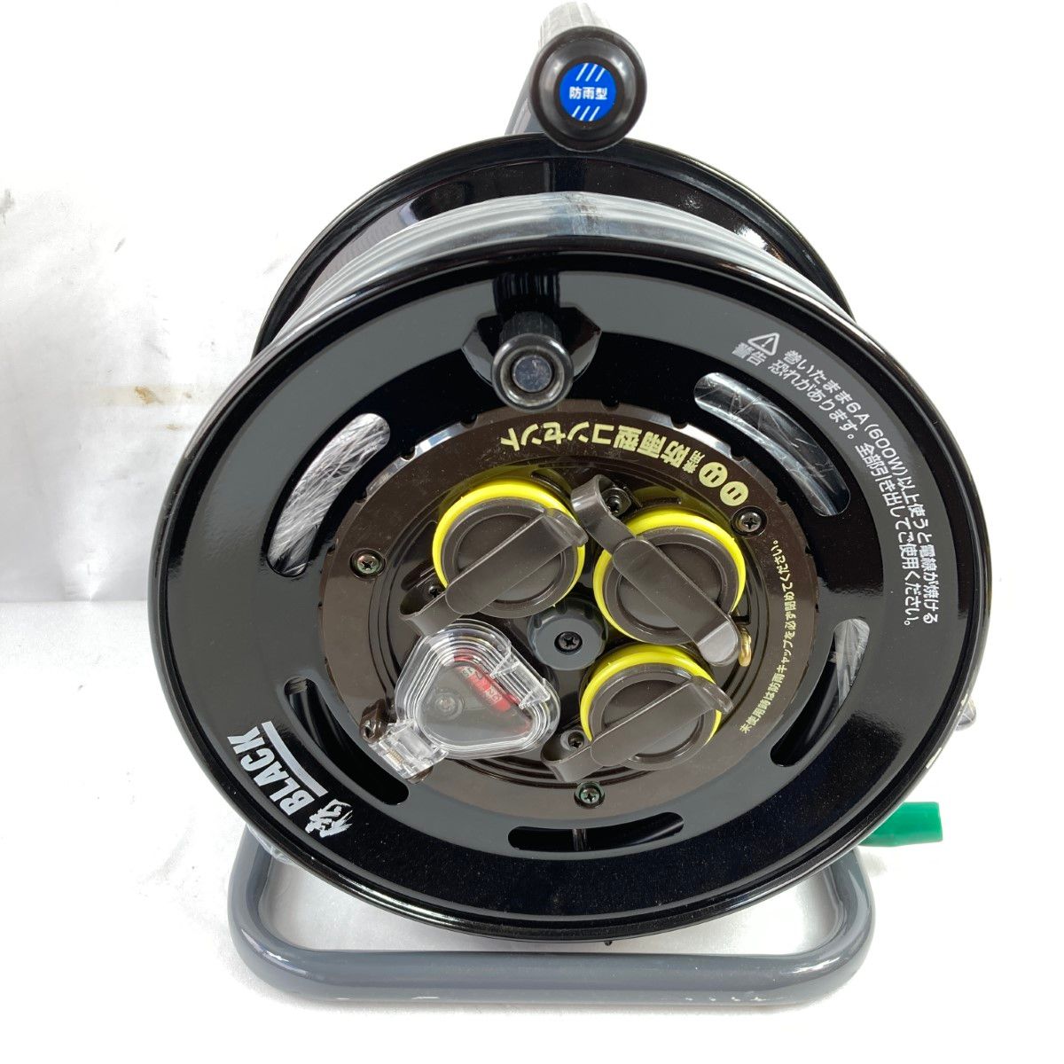 HATAYA 侍BLACK 漏電遮断付コードリール 電工ドラム 30m SBE HATAYA 侍BLACK 漏電遮断付コードリール 電工ドラム 30m SBE