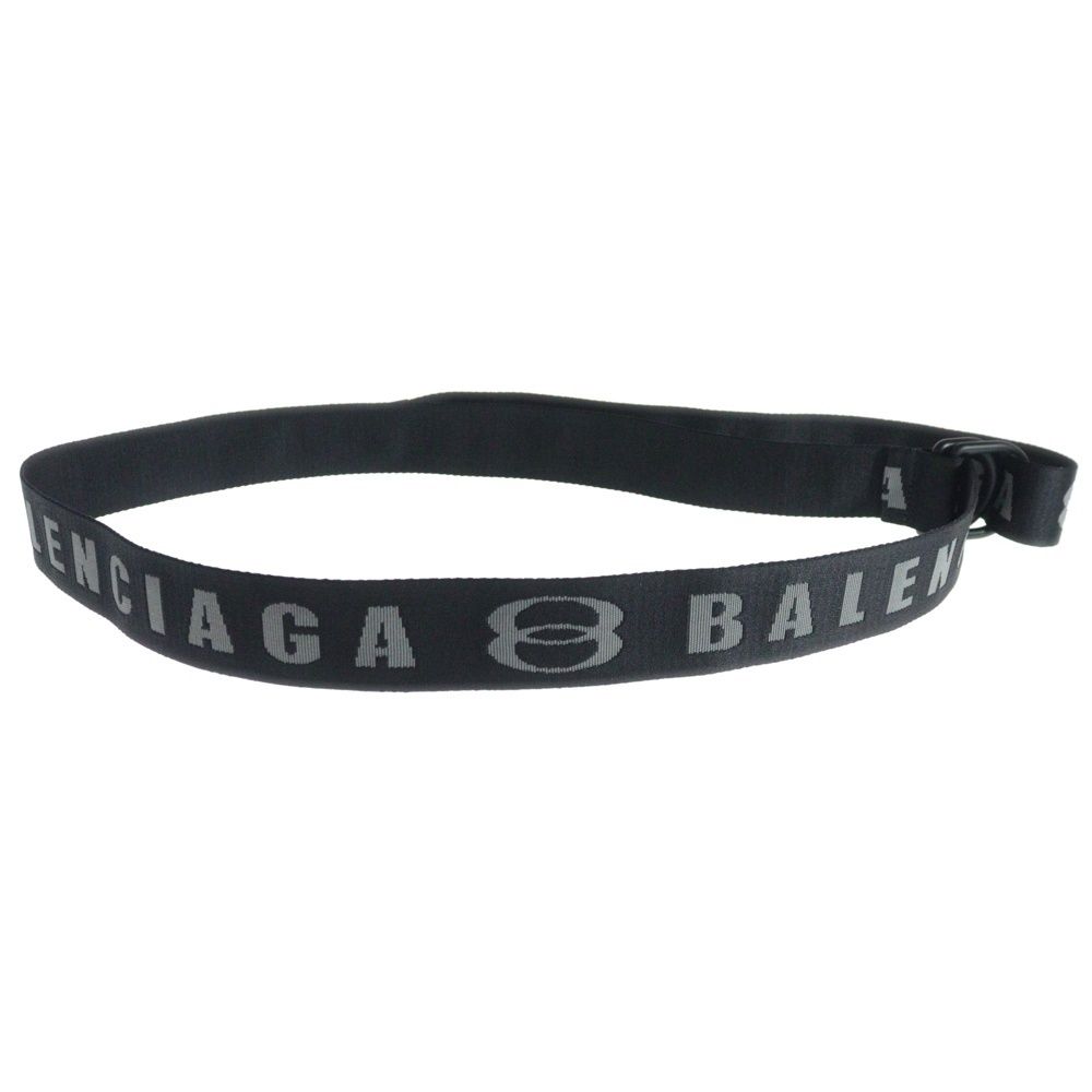 BALENCIAGA (バレンシアガ) D RING BELT Dカン ジャガードロゴ