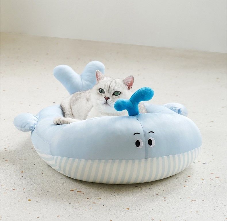 ペットベッド ふわふわ 通年 夏用 冷感 夏 かわいい 高品質 クッション 弾力性 マット ポリエステル ナイロン 長持ち 犬 猫 小型犬 中型犬 大型犬 ペットハウス 安全 ソファー
