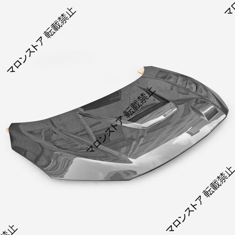 カーボンファイバー エンジンフード