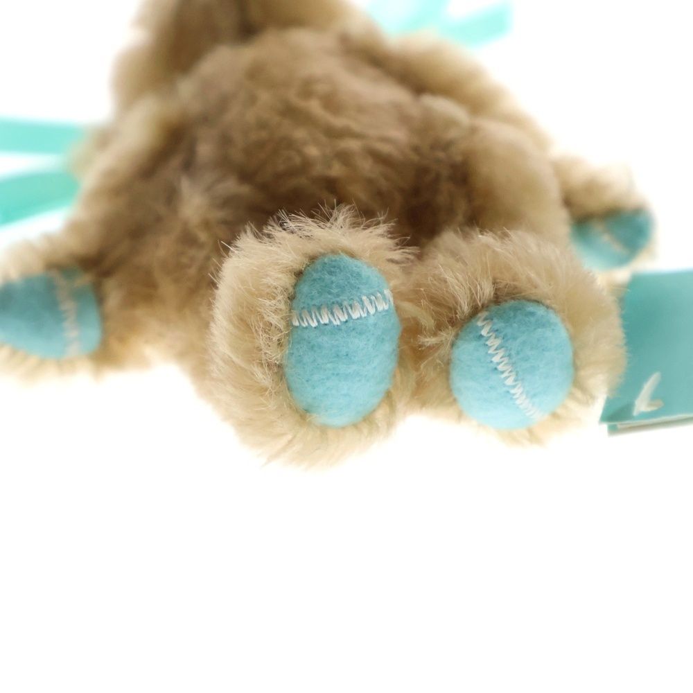 TIFFANY - Co. ティファニー ×Steiff Teddybear ×シュタイフ オーナメント モヘア ミニ テディベア ブラウン レディース 683725