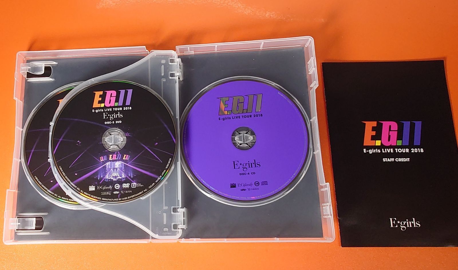 E-girls ライブツアー DVD4公演セット E-girls ライブツアー DVD4公演セット