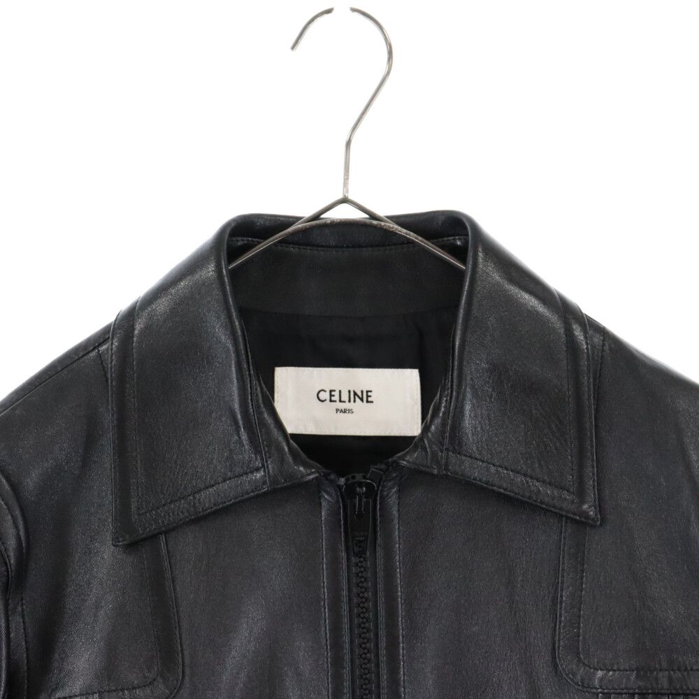 CELINE (セリーヌ) 21SS LAMBSKIN LOOSE BLOUSON JACKET