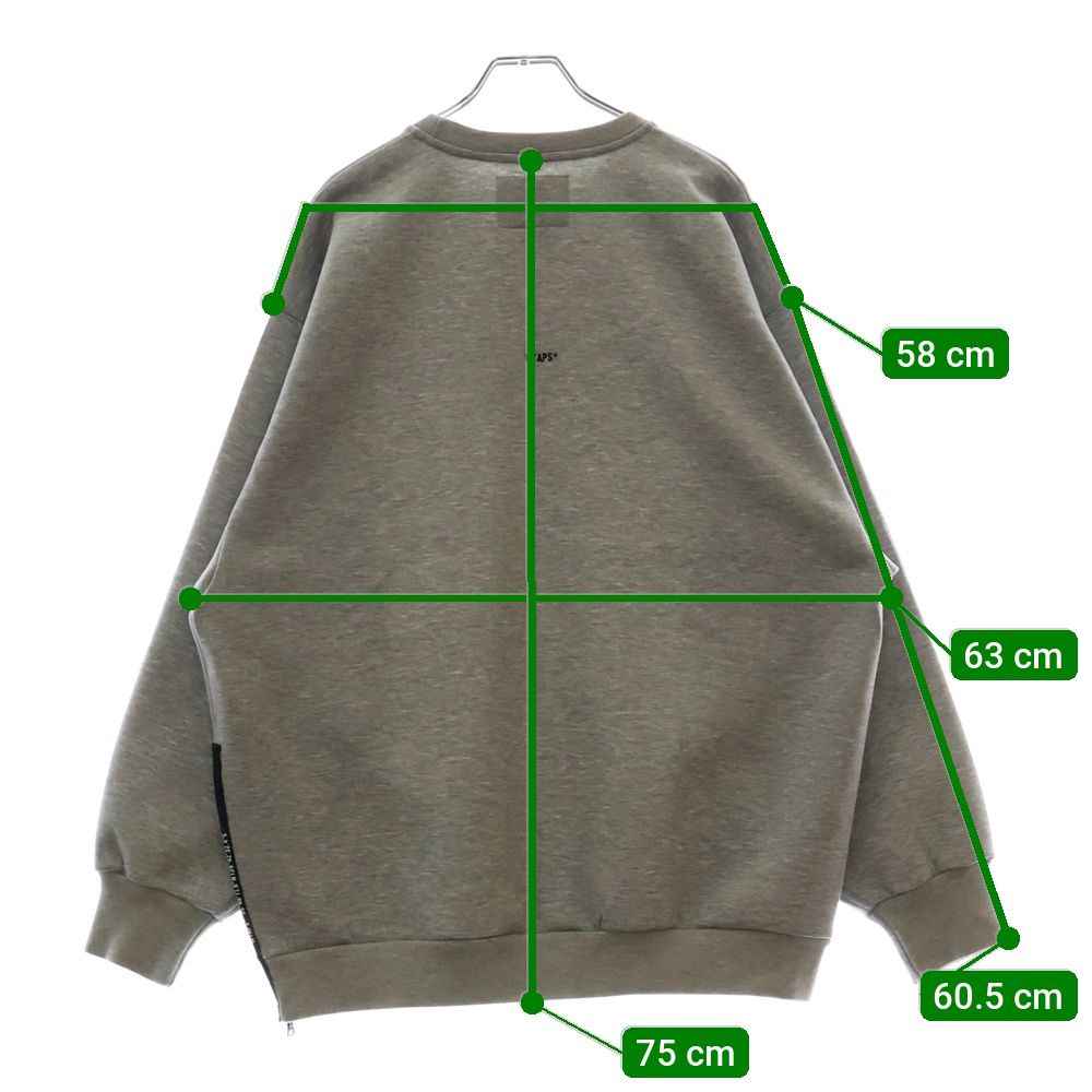 WTAPS (ダブルタップス) 23SS WOUND SWEATER RAPO. SIGN サイド
