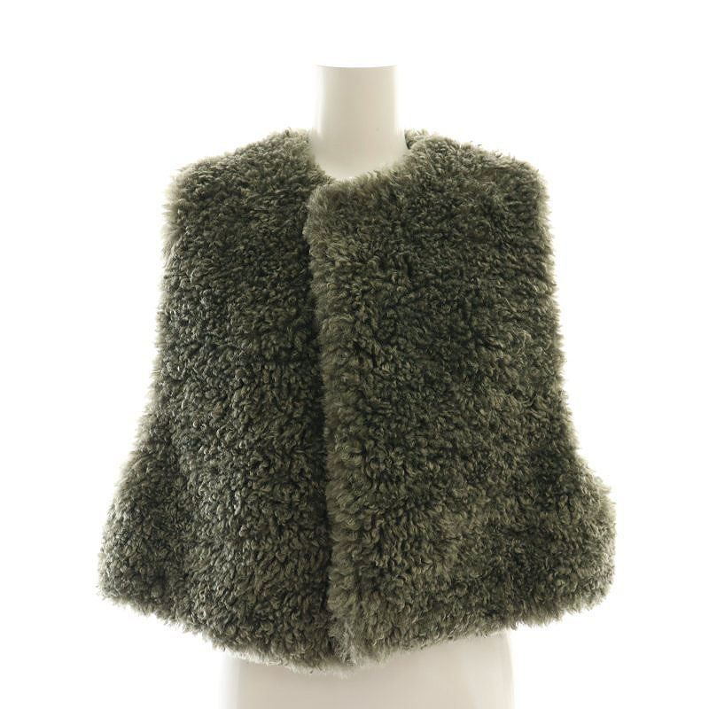 HYKE ハイク クロップド ベスト ボアベスト 未使用タグつき 2025年最新