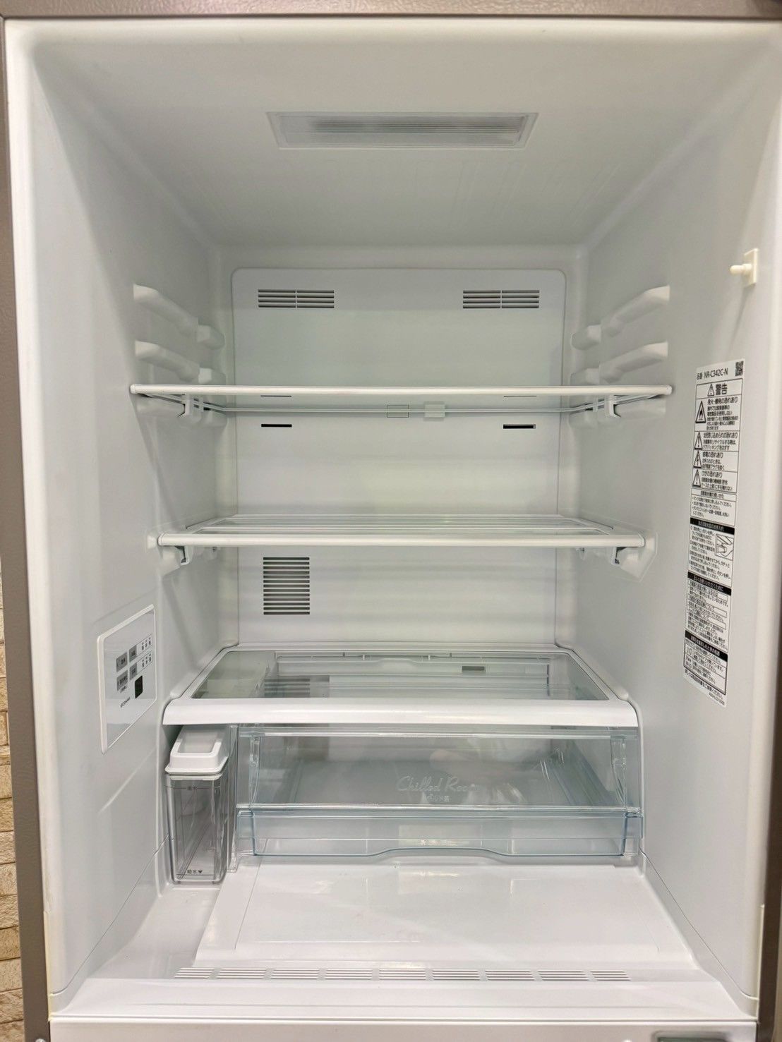 冷蔵庫 Panasonic NR-C342C-W 21年製 美品 ヨドバシ.com - パナソニック Panasonic 冷蔵庫（335L・右開き